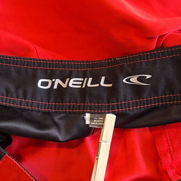O'NEILL 38" W 21" Outseam ULTRASUEDE SWIM BOARDSHORTS WITH TIE 10" INSEAM XXL - Picture 10 of 12